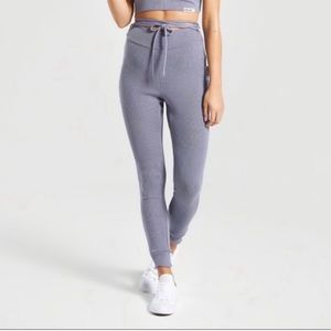 Gymshark Slounge Grey Ribbed Joggers XS